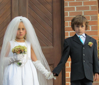 kids wedding small